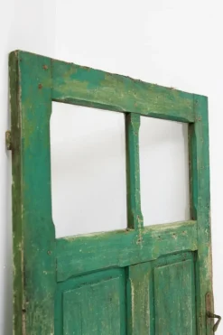 Clearance Pamono Vintage Italian Green Wooden Door, Capri, 1960s