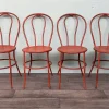 Pamono Vintage Italian Iron Garden Chairs, 1950s, Set of 4> Garden Seating