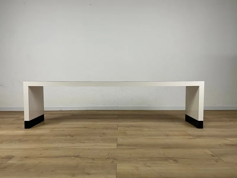 Pamono Vintage Italian Laminated Wood Bench, 1980s> Benches