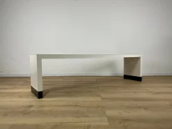Pamono Vintage Italian Laminated Wood Bench, 1980s> Benches