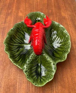 Pamono Vintage Italian Lobster Pottery Bowl Sculpture> Serving Dishes