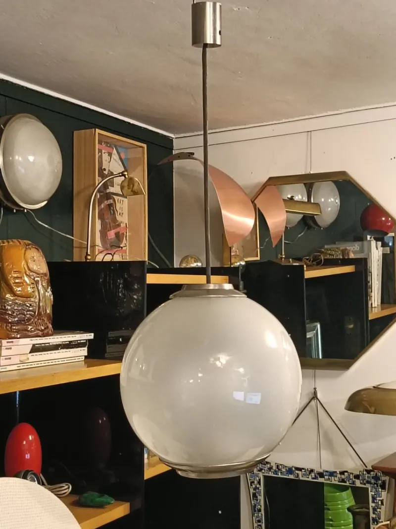 Pamono Vintage Italian LS2 Pendant by Luigi Caccia Dominioni for Azucena, 1950s> Ceiling Lights