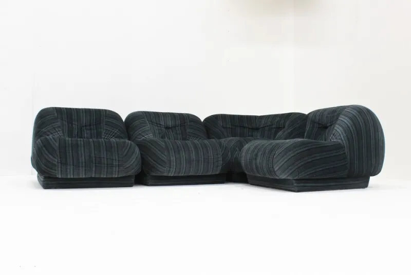 Discount Pamono Vintage Italian Modular Sectional Sofa 1970s, Set of 4