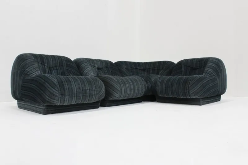 Discount Pamono Vintage Italian Modular Sectional Sofa 1970s, Set of 4