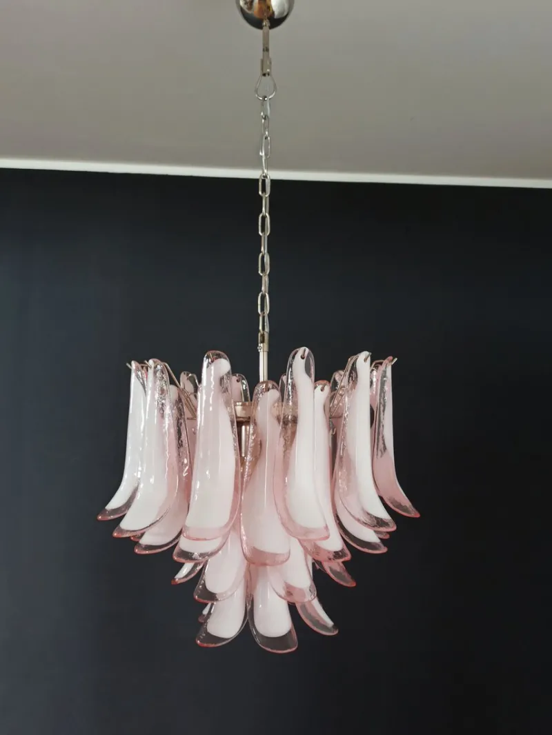 Hot Pamono Vintage Italian Murano Chandelier from Mazzega, 1990