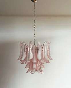 Hot Pamono Vintage Italian Murano Chandelier from Mazzega, 1990