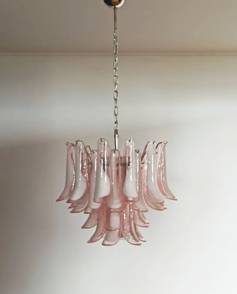 Hot Pamono Vintage Italian Murano Chandelier from Mazzega, 1990