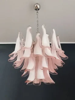 Hot Pamono Vintage Italian Murano Chandelier from Mazzega, 1990