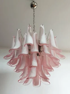 Hot Pamono Vintage Italian Murano Chandelier from Mazzega, 1990