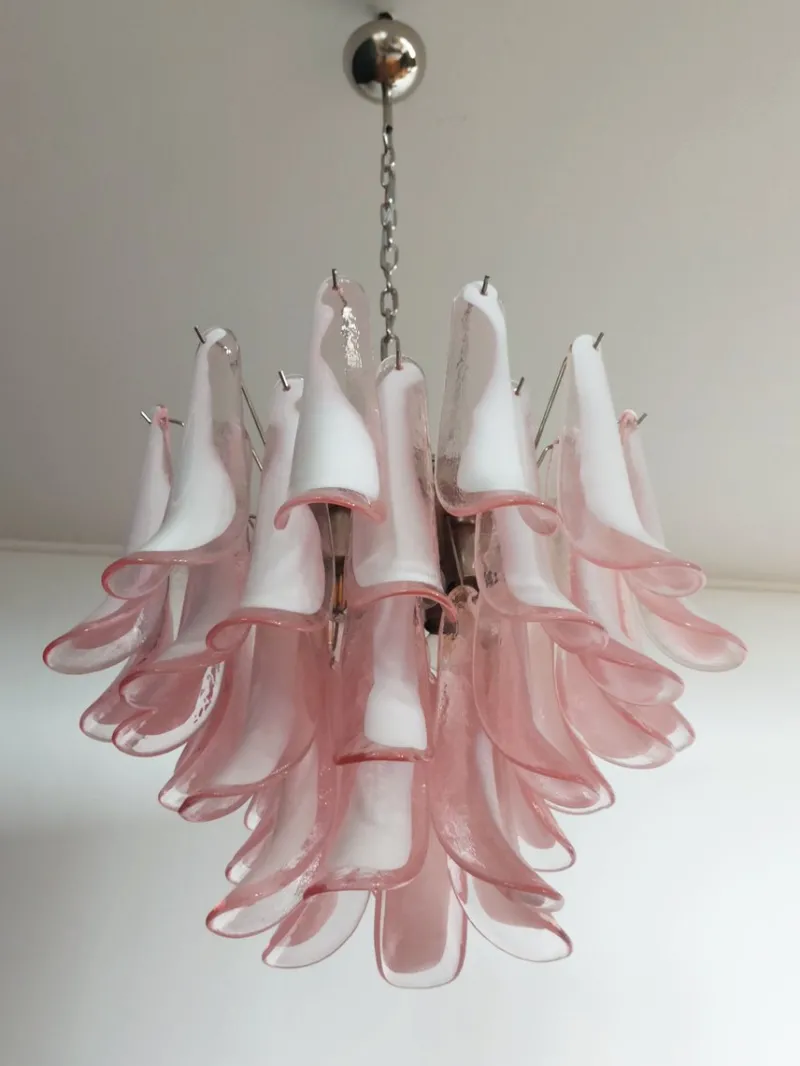 Hot Pamono Vintage Italian Murano Chandelier from Mazzega, 1990