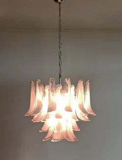 Hot Pamono Vintage Italian Murano Chandelier from Mazzega, 1990
