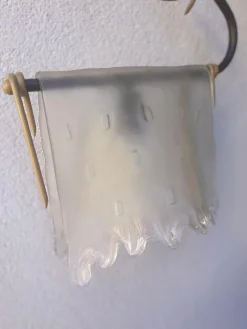 Pamono Vintage Italian Murano Glass Ceiling Light, 1950s><noscript><img width=