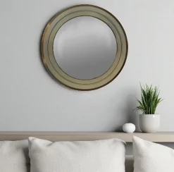 Outlet Pamono Vintage Italian Narciso Wall Round Mirror by Sergio Mazza for Artemide, 1970s