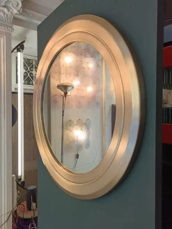Outlet Pamono Vintage Italian Narciso Wall Round Mirror by Sergio Mazza for Artemide, 1970s