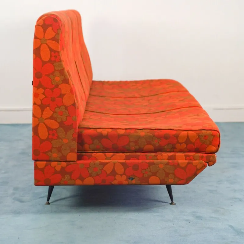 Pamono Vintage Italian Orange Sofa, 1960s> Couches & Sofas