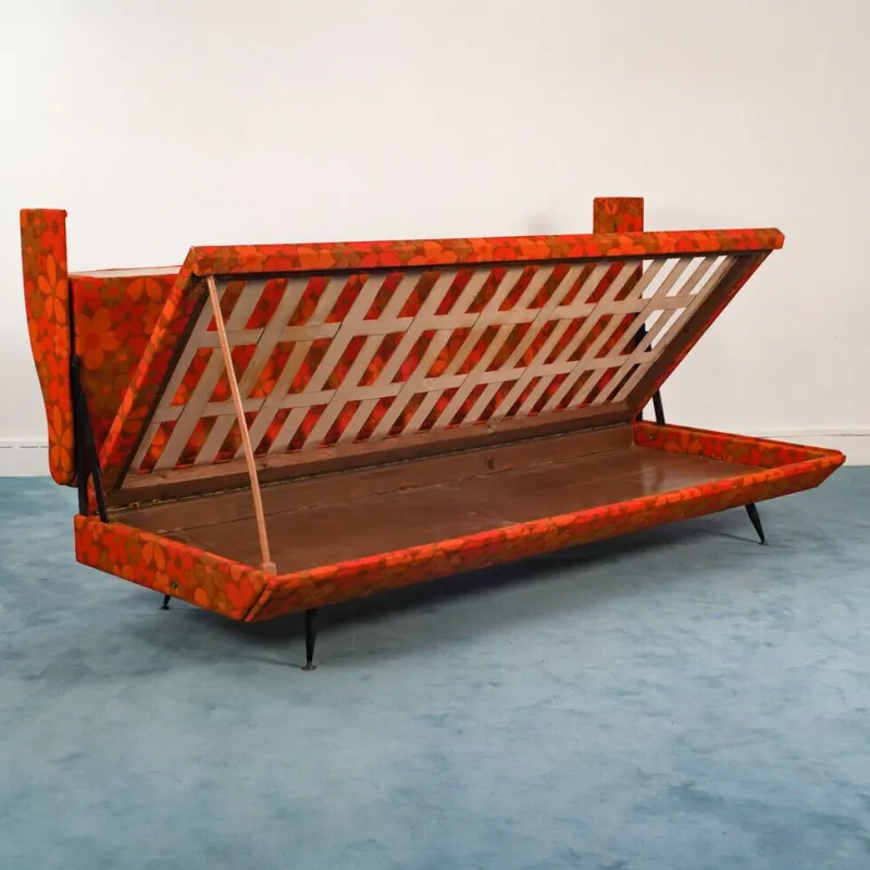 Pamono Vintage Italian Orange Sofa, 1960s> Couches & Sofas