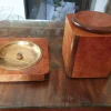 Pamono Vintage Italian Pipe Smoking Set from Savinelli, 1960s, Set of 2> Dinnerware Accessories