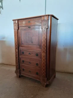 New Pamono Vintage Italian Secretary, 1890s