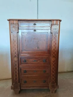 New Pamono Vintage Italian Secretary, 1890s