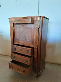 New Pamono Vintage Italian Secretary, 1890s