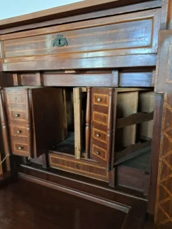 New Pamono Vintage Italian Secretary, 1890s