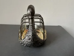 Discount Pamono Vintage Italian Silver-Plated Swan Toast Rack, 1970s