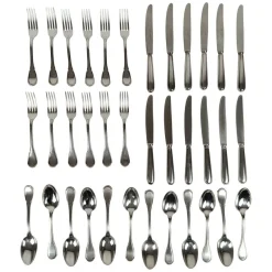 Pamono Vintage Italian Silver-Plated Cutlery Set Mod Baroque from Sambonet, 1960s, Set of 36> Cutlery & Serving Utensils