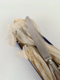 Pamono Vintage Italian Silver-Plated Cutlery Set Mod Baroque from Sambonet, 1960s, Set of 36><noscript><img width=