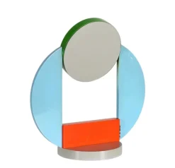Pamono Vintage Italian Table Mirror by Michele De Lucchi, 1980s