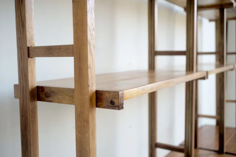 Pamono Vintage Italian Walnut Bookcase, 1955> Shelves & Wall Units