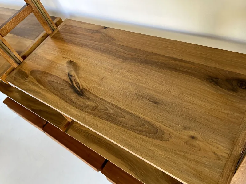 Pamono Vintage Italian Walnut Bookcase, 1955> Shelves & Wall Units