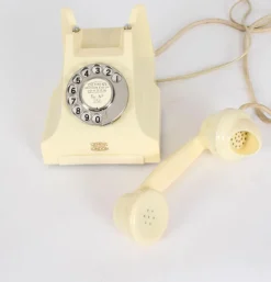 Best Pamono Vintage Ivory Colour 356 Telephone from Siemens, 1950s