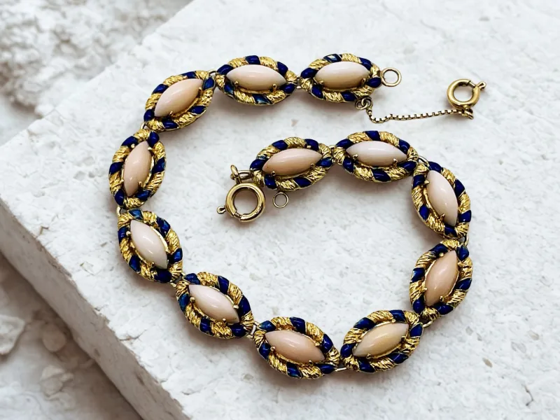 Discount Pamono Vintage 18K Gold Bracelet, 1970s