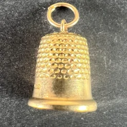 Pamono Vintage 9k Yellow Gold Charm Pendant, 1990s><noscript><img width=