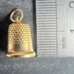 Pamono Vintage 9k Yellow Gold Charm Pendant, 1990s><noscript><img width=