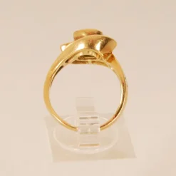Clearance Pamono Vintage 18k Yellow Gold Natural Diamond & Sapphire Ring