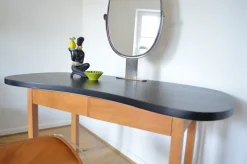 Hot Pamono Vintage Kidney-Shaped Dressing Table, 1950s