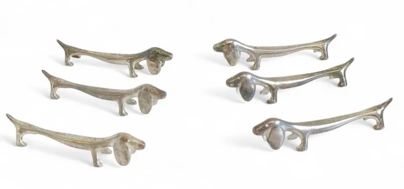 Pamono Vintage Knife Rests, Set of 6> Dinnerware Accessories