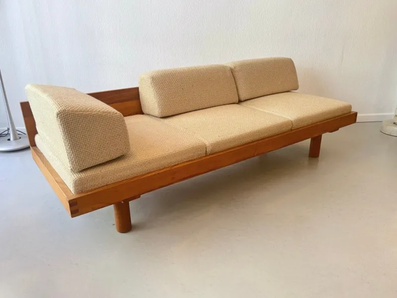 Pamono Vintage L09 Daybed by Pierre Chapo, 1968> Daybeds & Chaises Lounges