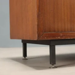 Pamono Vintage Laminate and Teak Veneer Cupboard, Italy, 1960s><noscript><img width=