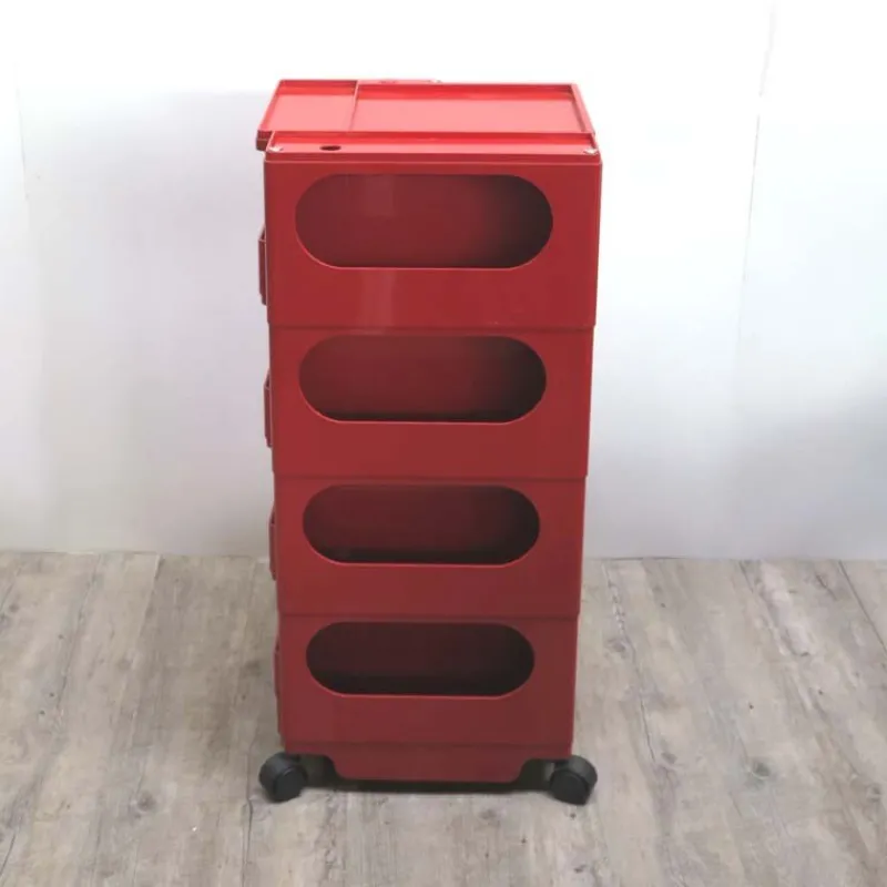 Pamono Vintage Large Boby Trolley by Joe Colombo for Bieffeplast, 1969> Serving Bar Carts & Trolleys