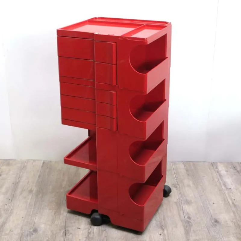 Pamono Vintage Large Boby Trolley by Joe Colombo for Bieffeplast, 1969> Serving Bar Carts & Trolleys