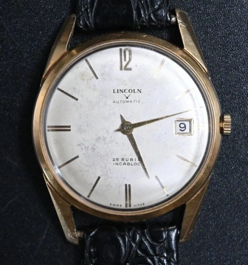 Pamono Vintage Lincoln Bracelet Watch, 1950s> Watches
