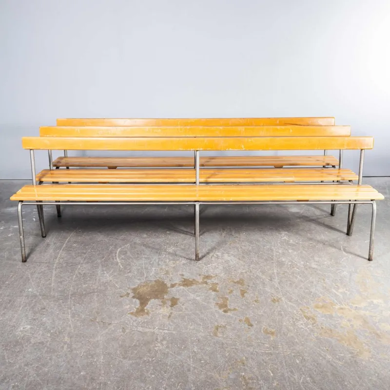 Pamono Vintage Long Bench, 1950s> Benches
