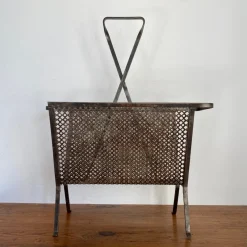 Pamono Vintage Magazine Holder by Mathieu Matégot, 1950s><noscript><img width=