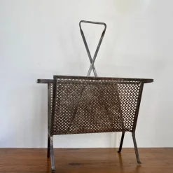 Pamono Vintage Magazine Holder by Mathieu Matégot, 1950s><noscript><img width=