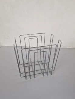 Pamono Vintage Magazine Rack by Willi Glaeser, 1980s> Magazine Racks