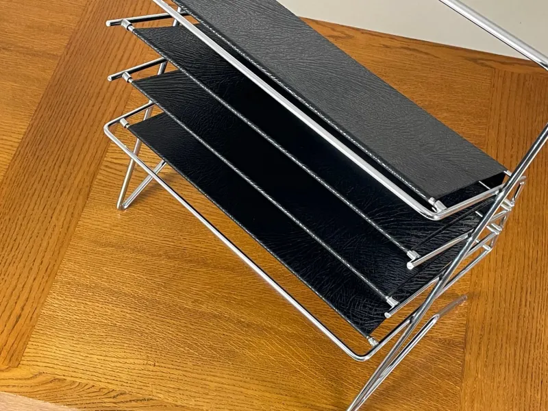 Clearance Pamono Vintage Magazine Rack from Voss, Germany, 1960s