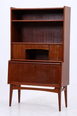 Outlet Pamono Vintage Mahogany Bookcase from Treman Furniture Factory, 1960s