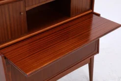 Outlet Pamono Vintage Mahogany Bookcase from Treman Furniture Factory, 1960s
